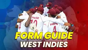 WI v IND: West Indies' Form Guide